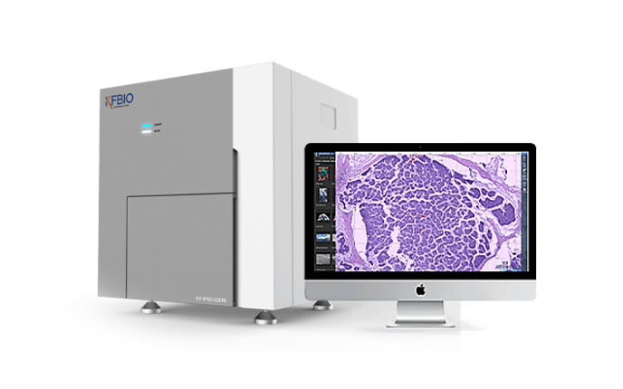 KF-PRO-020-1 manual scanning with microscope